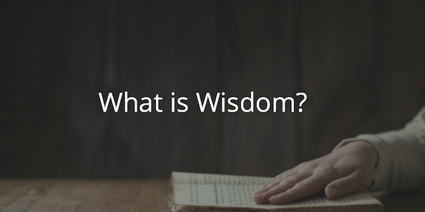 Two Sources of Wisdom (Blog 35)